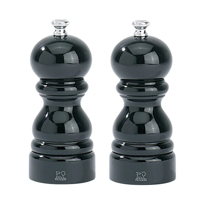 Peugeot Paris Salt- Og Peberkværnsæt Sort 12 Cm
