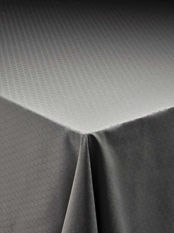 Nordisk Tekstil Honey Damask Dug 140x270 Cm Sand