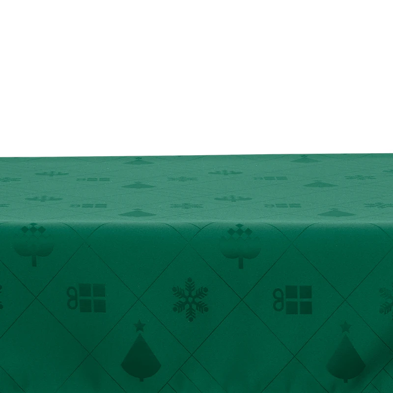 Nordisk Tekstil Julefred Dug Grøn 140x270 Cm