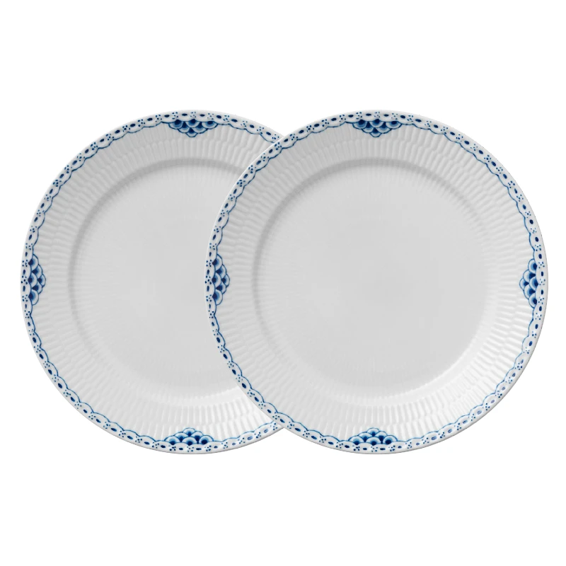 Royal Copenhagen Prinsesse Tallerken 27 Cm 2 Stk.