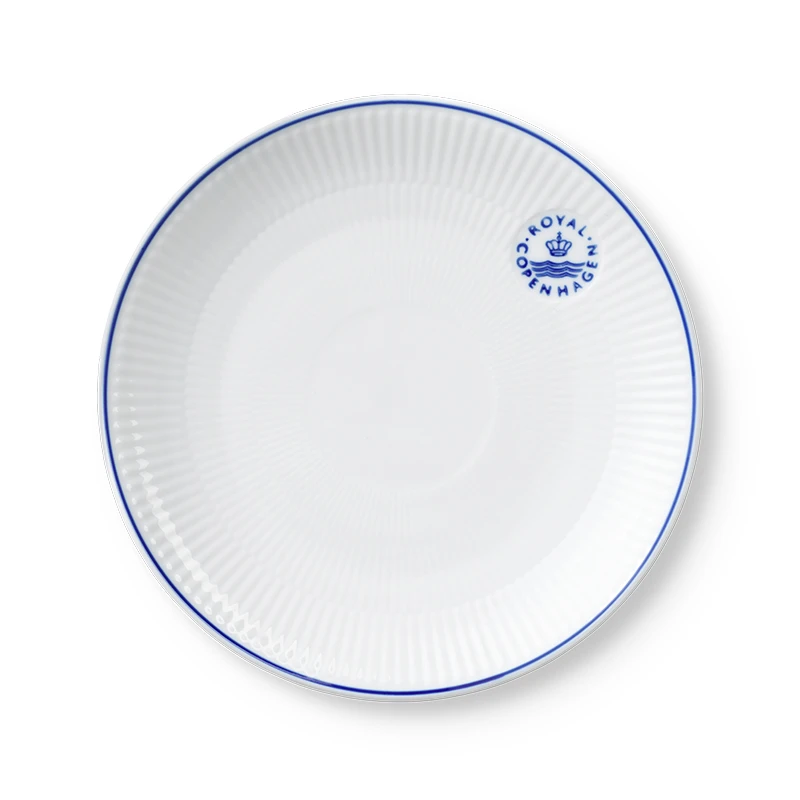 Royal Copenhagen Blueline Coupe Tallerken 19 Cm