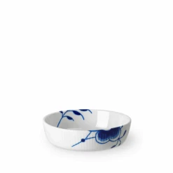 Royal Copenhagen Blå Mega Riflet Fad 12,5 Cm