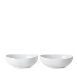Royal Copenhagen Hvid Riflet Oval Skål 2 Stk. 37 Cl