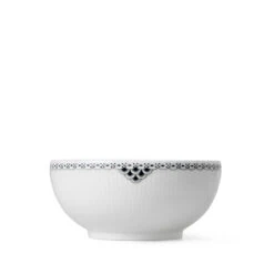 Royal Copenhagen Sort Riflet Blonde Skål 110 Cl