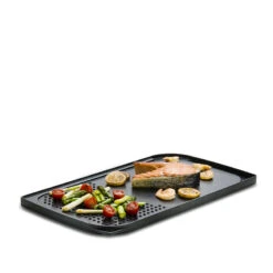 Helstøbt Grillbakke Med Nonstick-belægning