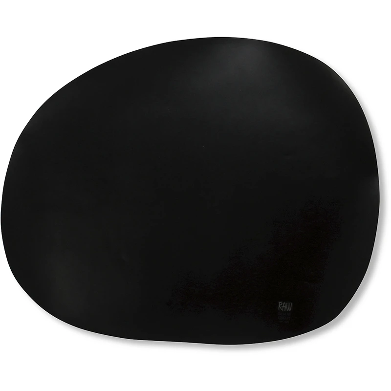 RAW Dækkeserviet Organic Sort
