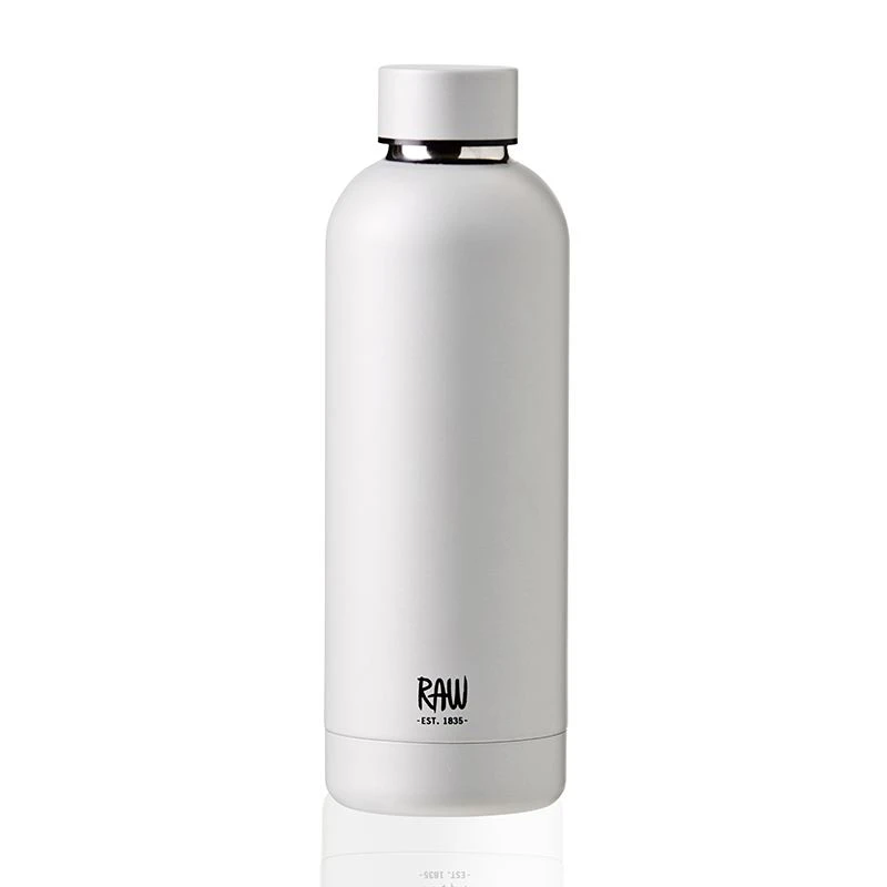 Aida RAW Termoflaske Metallic Silver 0,5 Liter