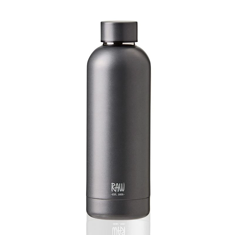 Aida RAW Termoflaske Metallic Dark Grey 0,5 Liter