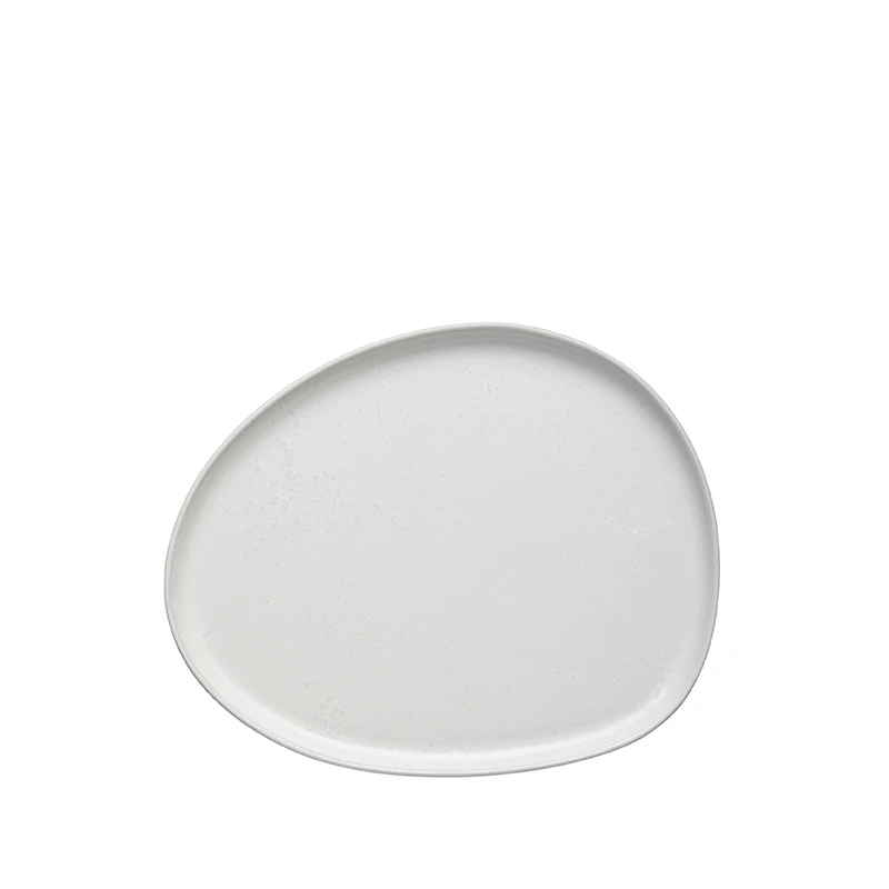 RAW Origanic Forkosttallerken Arctic White 24 X 21 Cm