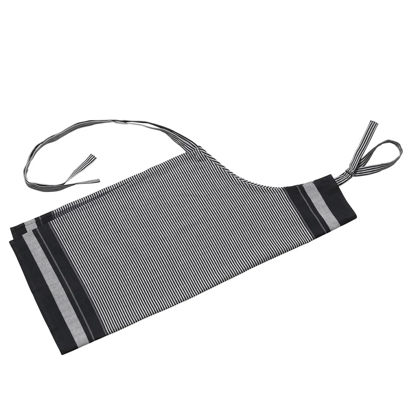 Bastian Tekstiler Jumbo Forklæde Sort/natur Striber 90x80 Cm