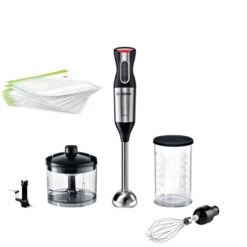 Bosch MS64M6170 Stavblender 1000 Watt + Bosch MSZV6FS1 Vakuum Poser