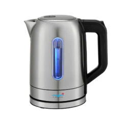 AlBa Elkedel Led Børstet Stål 1,7 Liter