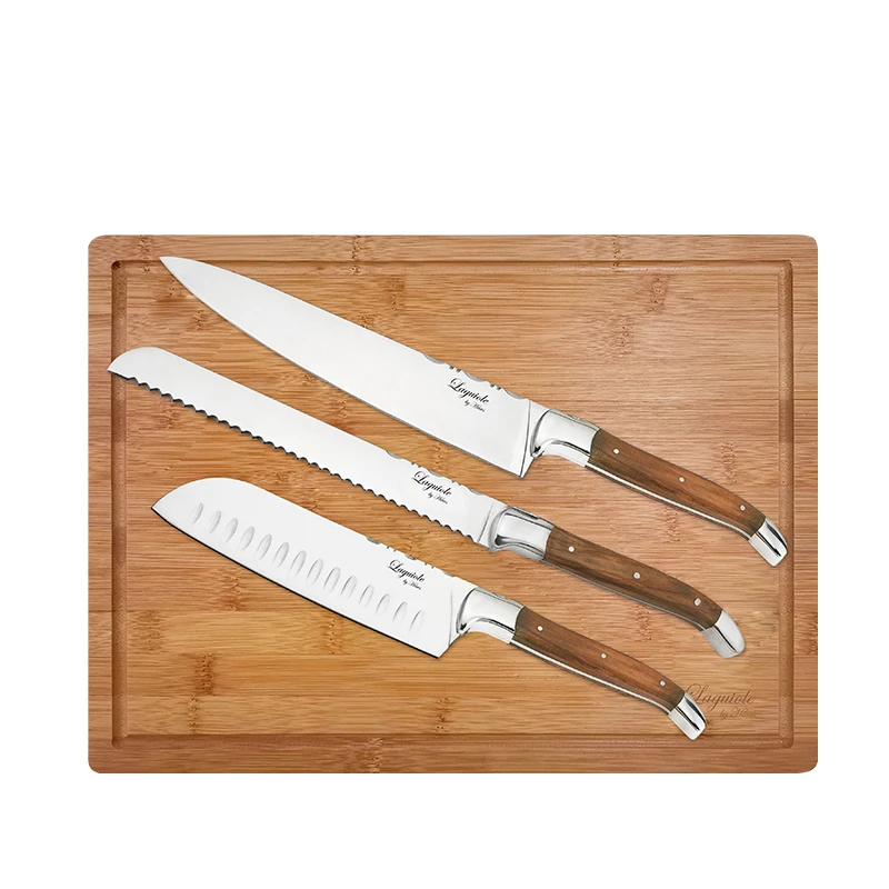 Laguiole By Haws Knivsæt Med Bræt