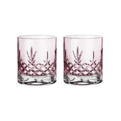 Frederik Bagger Crispy Lowball Topaz Glas 2 Stk. 38 Cl