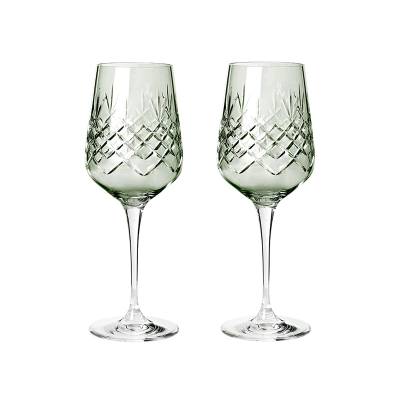 Frederik Bagger Crispy Madame Vinglas Emerald/grøn 2 Stk. 35 Cl