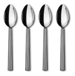 Georg Jensen Bernadotte Teske Stor 4 Stk