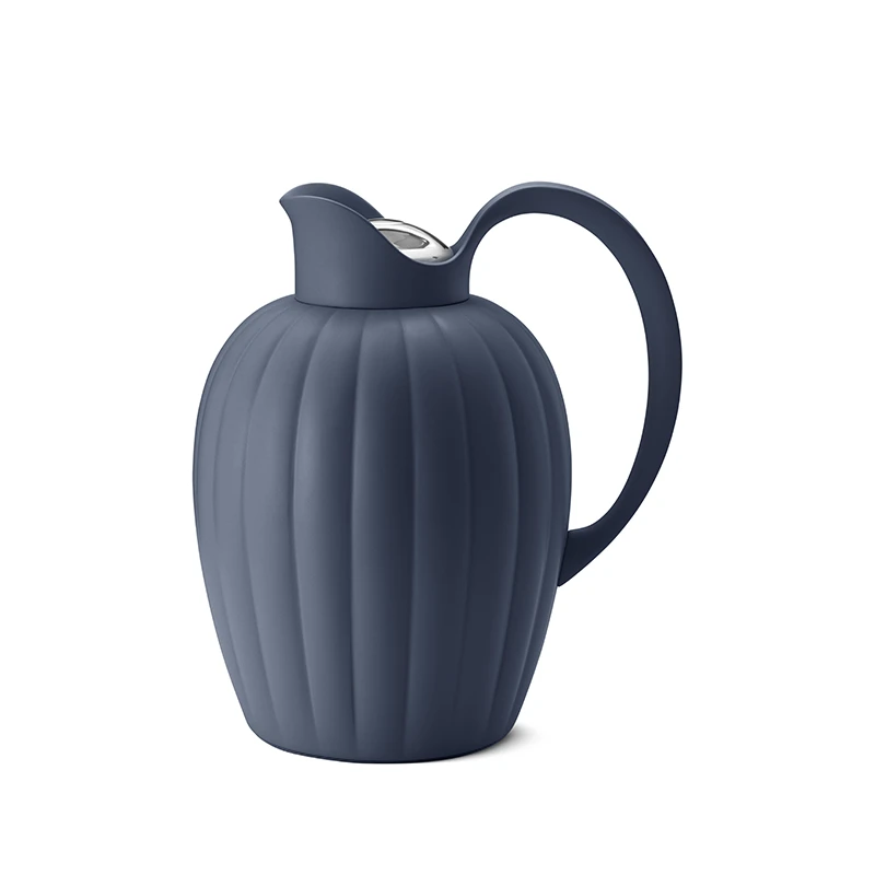 Georg Jensen Bernadotte Termokande Dusk Blue 1 Liter
