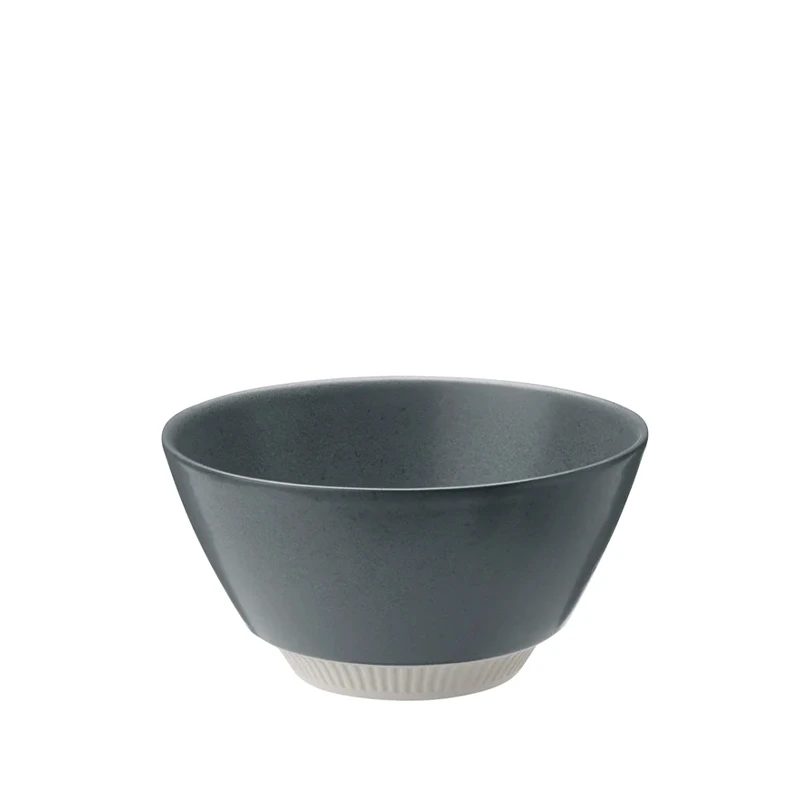 Knabstrup Keramik Knabstrup Colorit Skål Mørk Grå 14 Cm