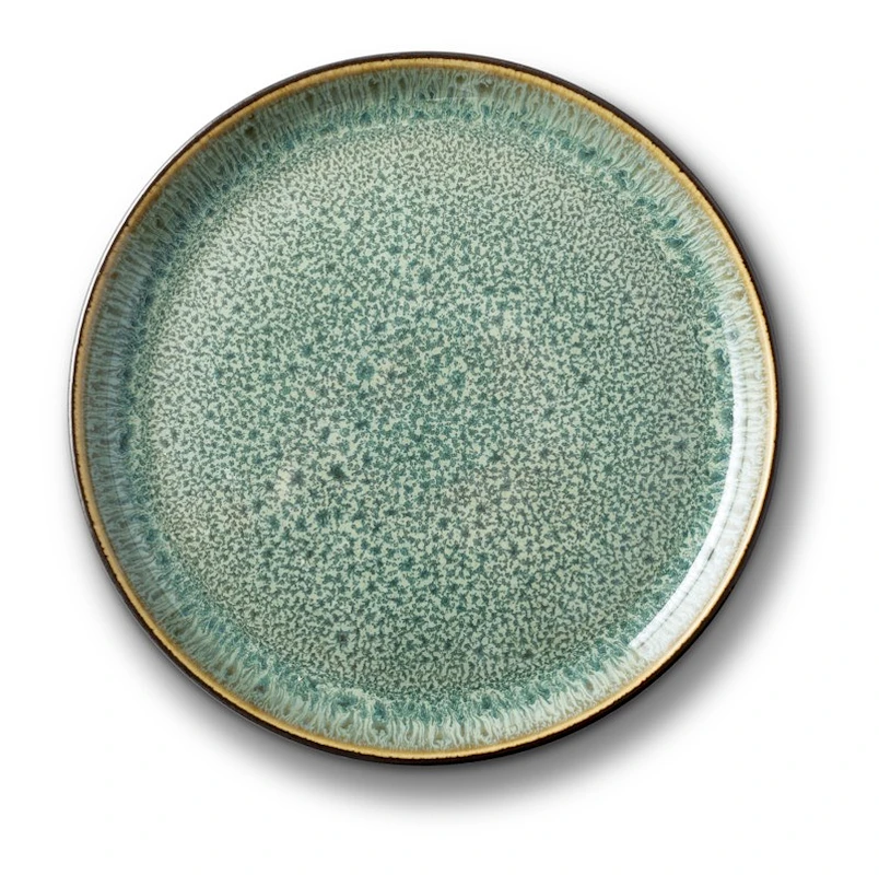 Bitz Gastro Tallerken Sort/ Grøn 17 Cm