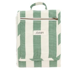 Södahl Statement Stripe Green Picnictæppe 130x170 Cm