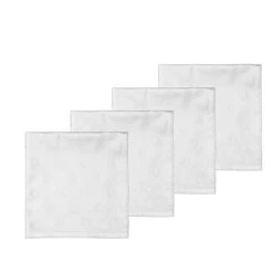 Södahl Forget-me-not Damask Serviet Hvid 4 Stk.