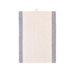 Södahl Statement Stripe Viskestykke Blue 50x70 Cm