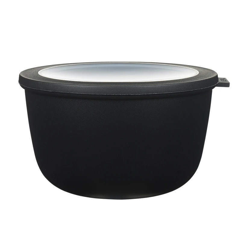 Mepal Cirqula Skål Med Låg 2000 Ml Sort