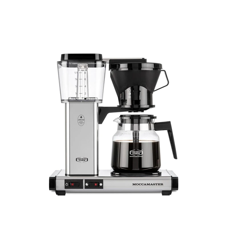 Moccamaster Manual Kaffemaskine Polished Silver 53702