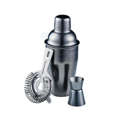 Bredemeijer Barsæt 3 Dele Mat Sort I Gaveæske