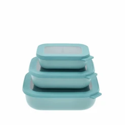 Mepal Cirqula Skålesæt Med Låg Nordic Green